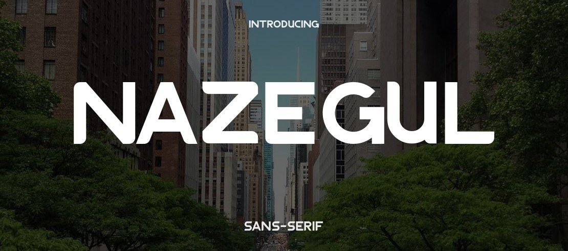 Nazegul Font Family