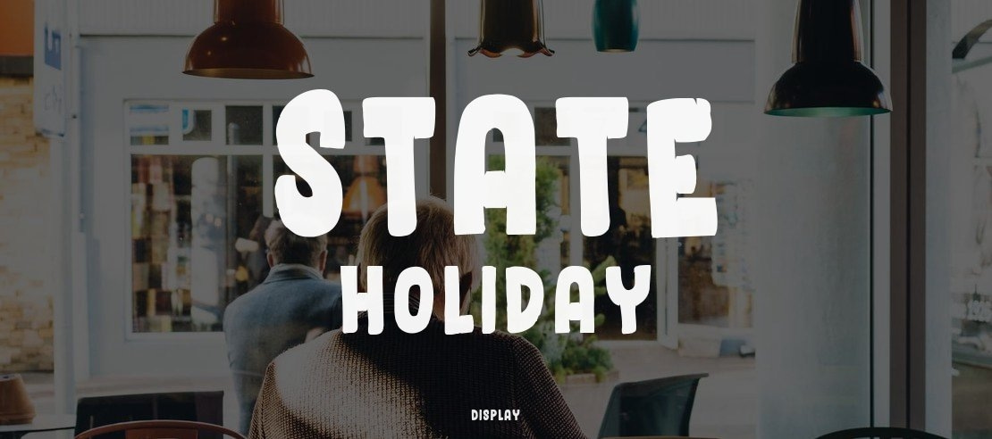 State Holiday Font