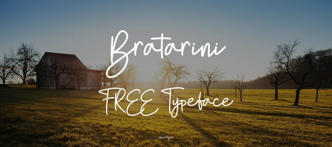 Bratarini FREE Font