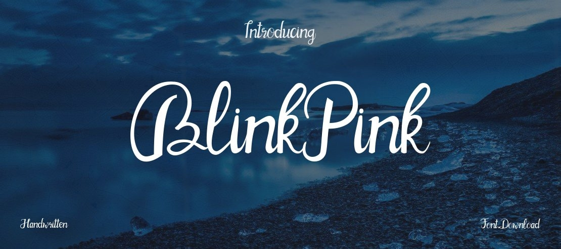BlinkPink Font