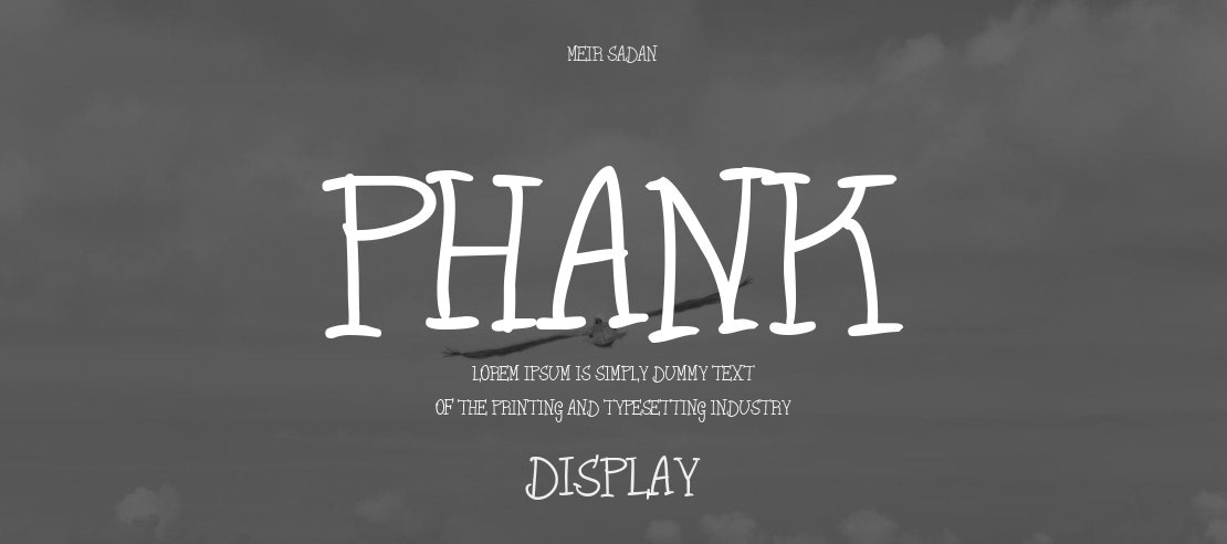 Phank Font