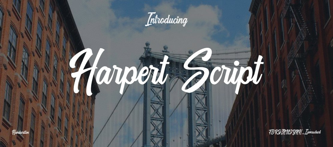 Harpert Script Font