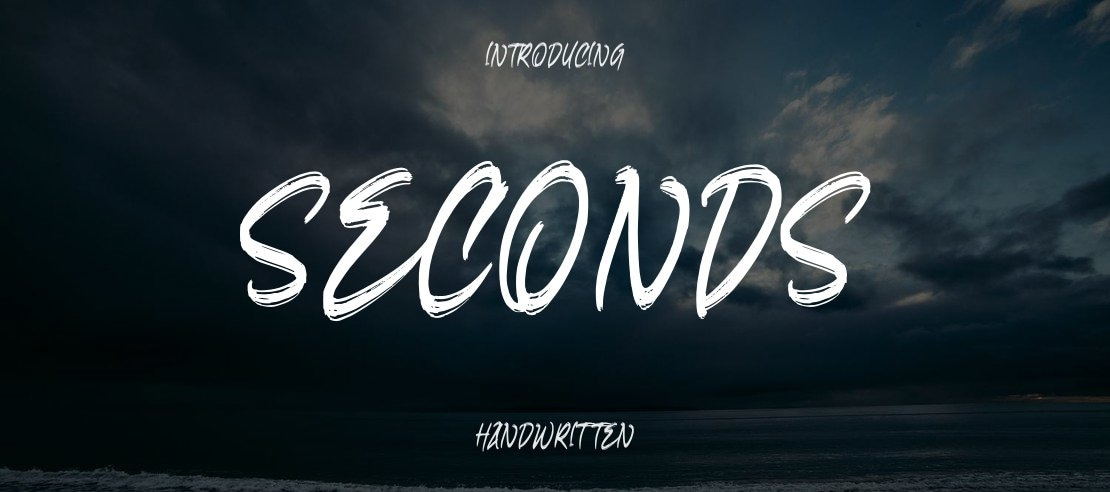 Seconds Font