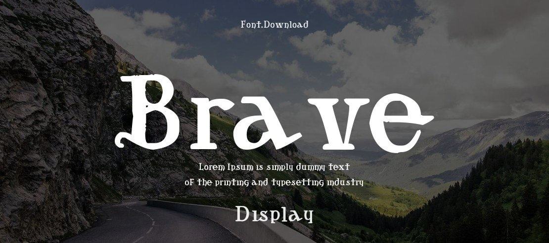 Brave Font