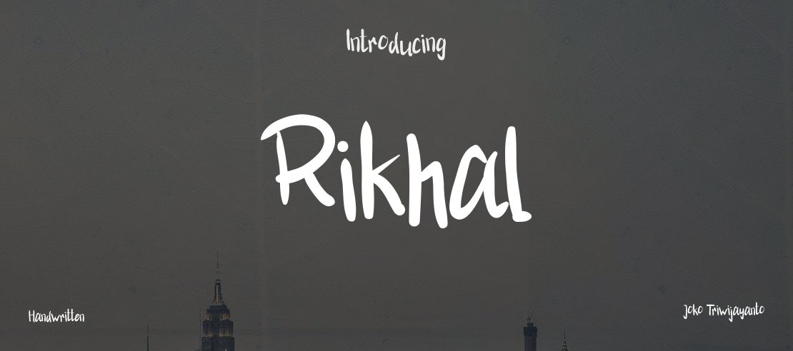 Rikhal Font