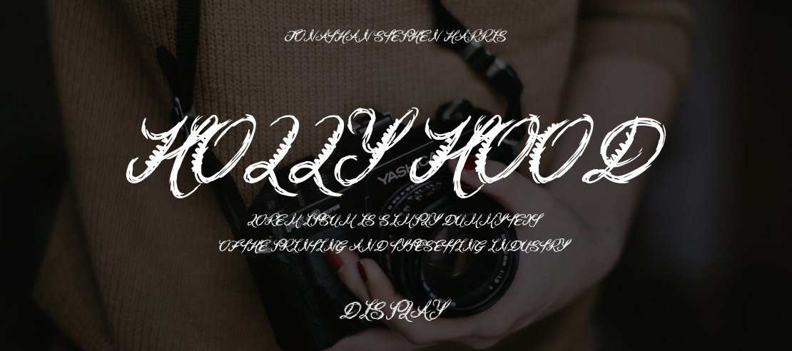 Holly Hood Font