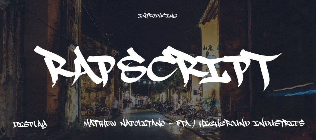 RapScript Font