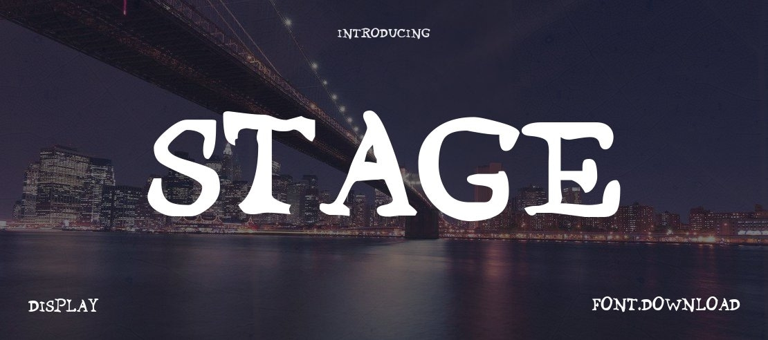 Stage Font