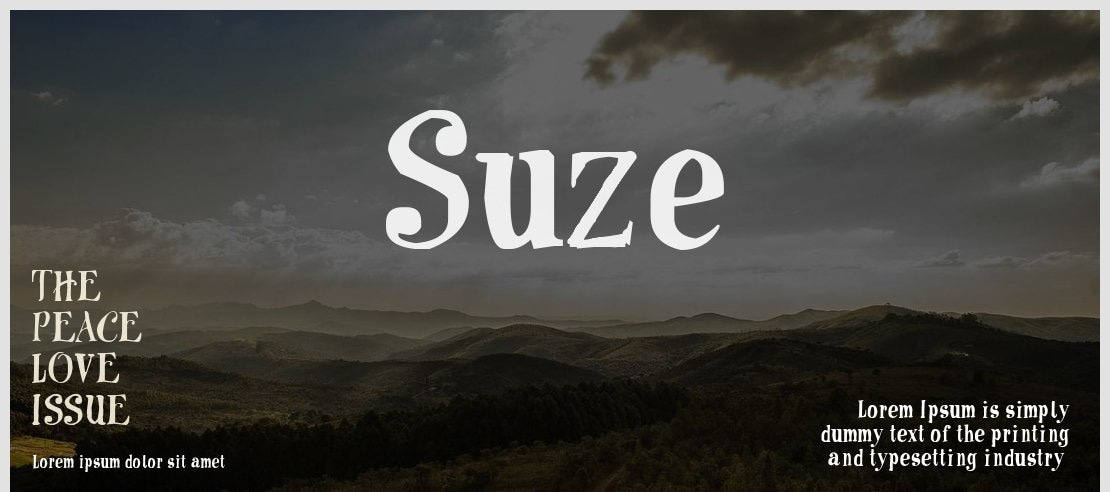 Suze Font