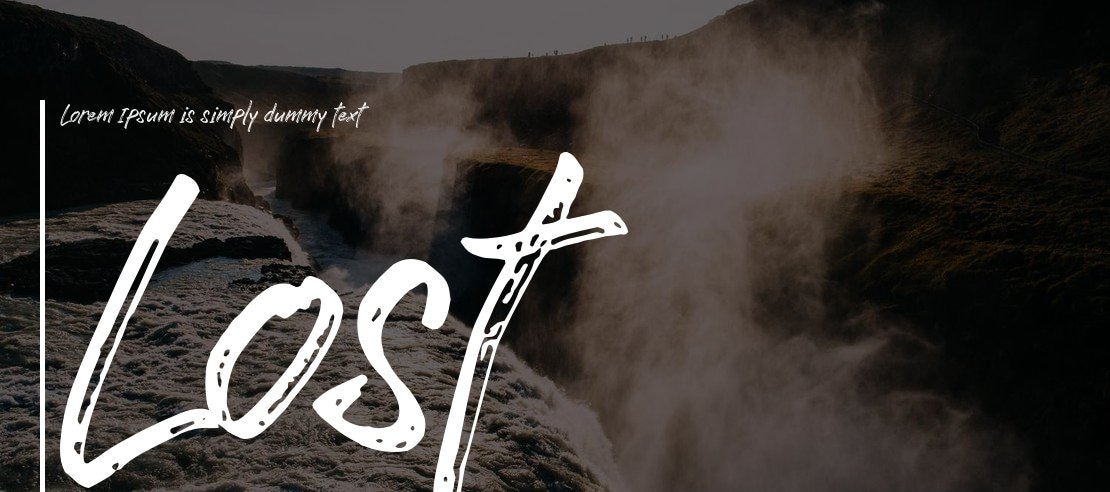 Lost Rock Font