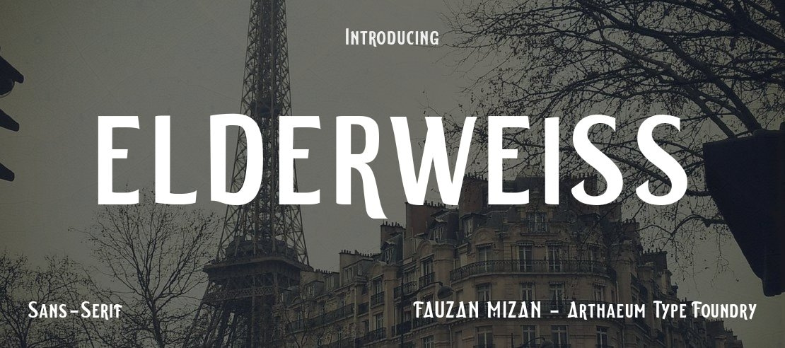 ELDERWEISS Font