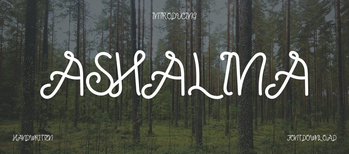 Ashalina Font