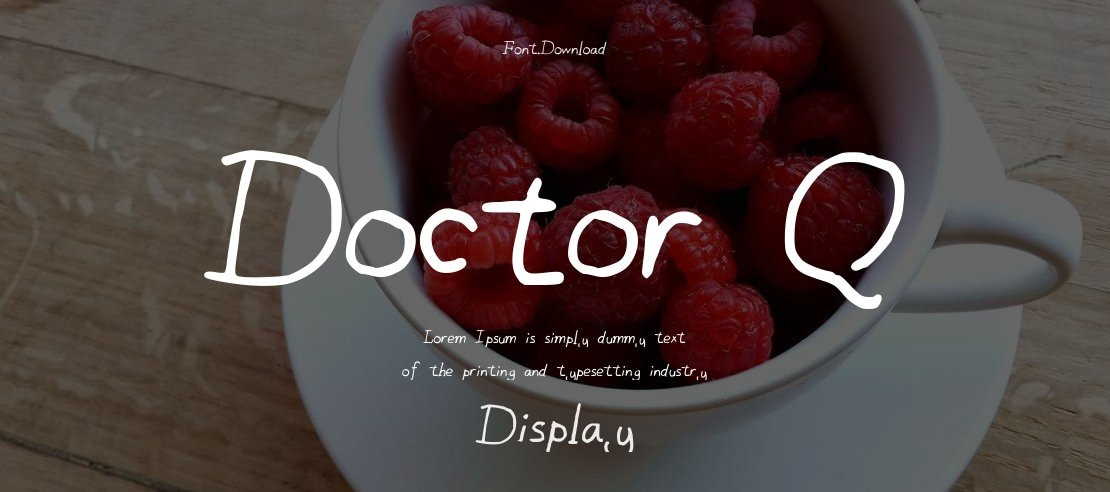 Doctor_Q Font