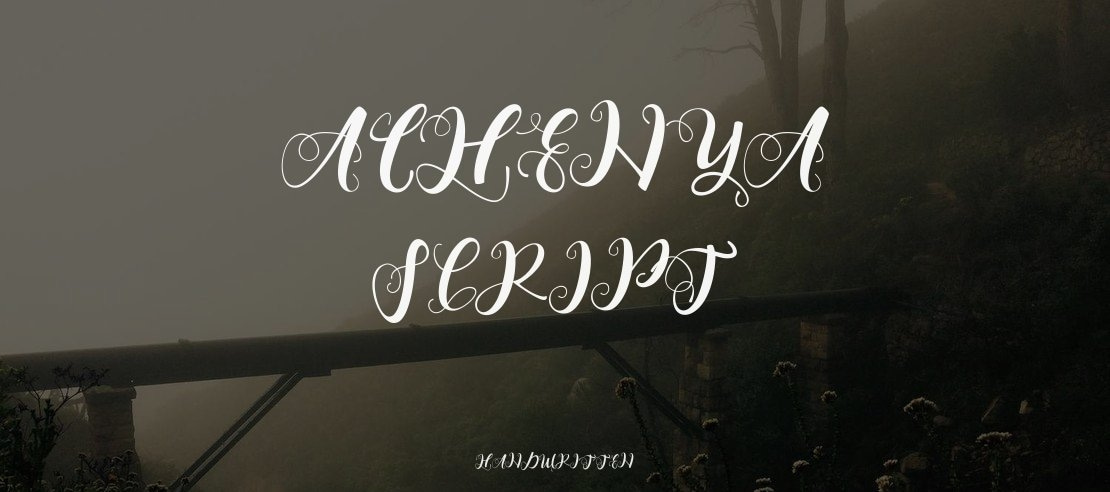 Alhenya Script Font