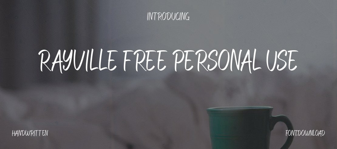 Rayville Free Personal Use Font