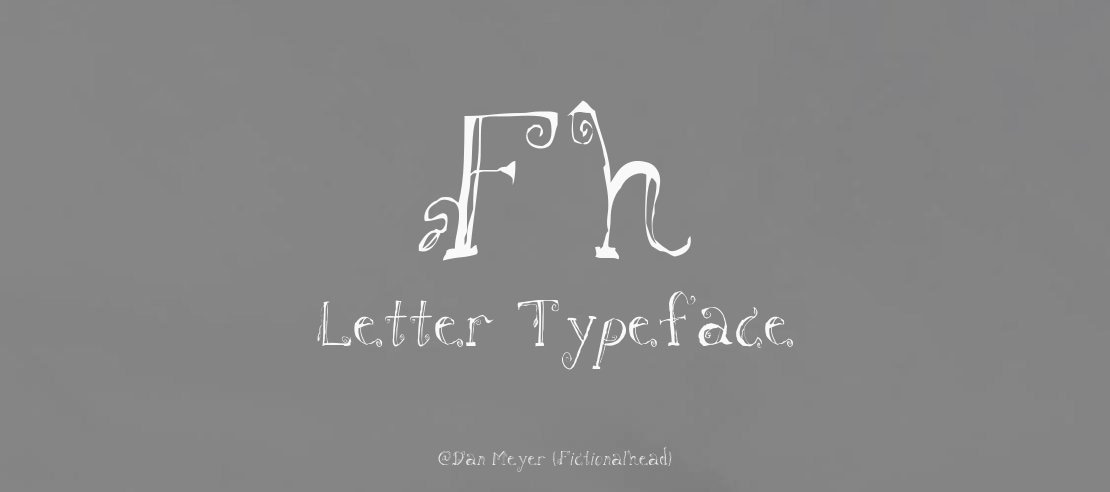 Fh Letter Font Family