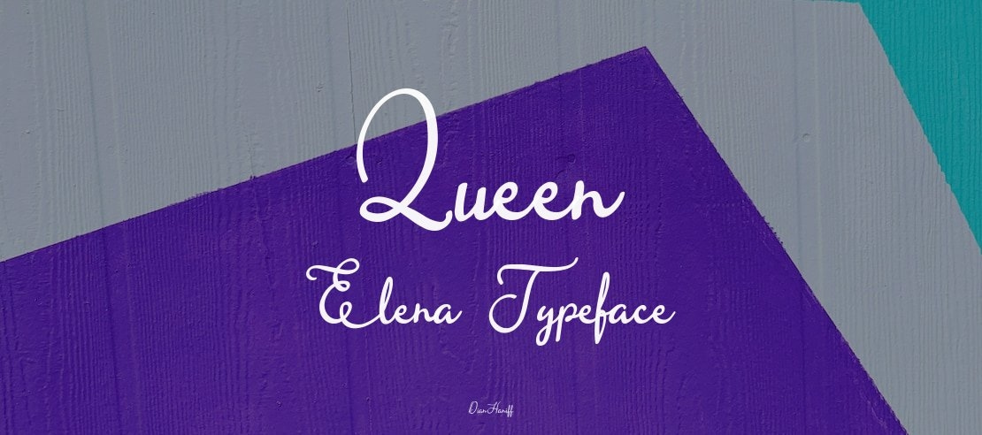 Queen Elena Font
