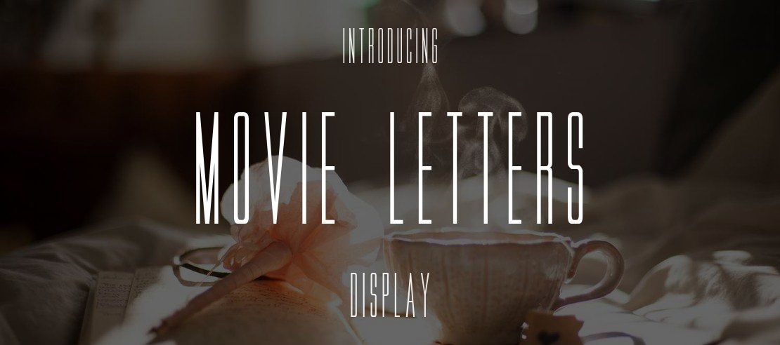 Movie Letters Font