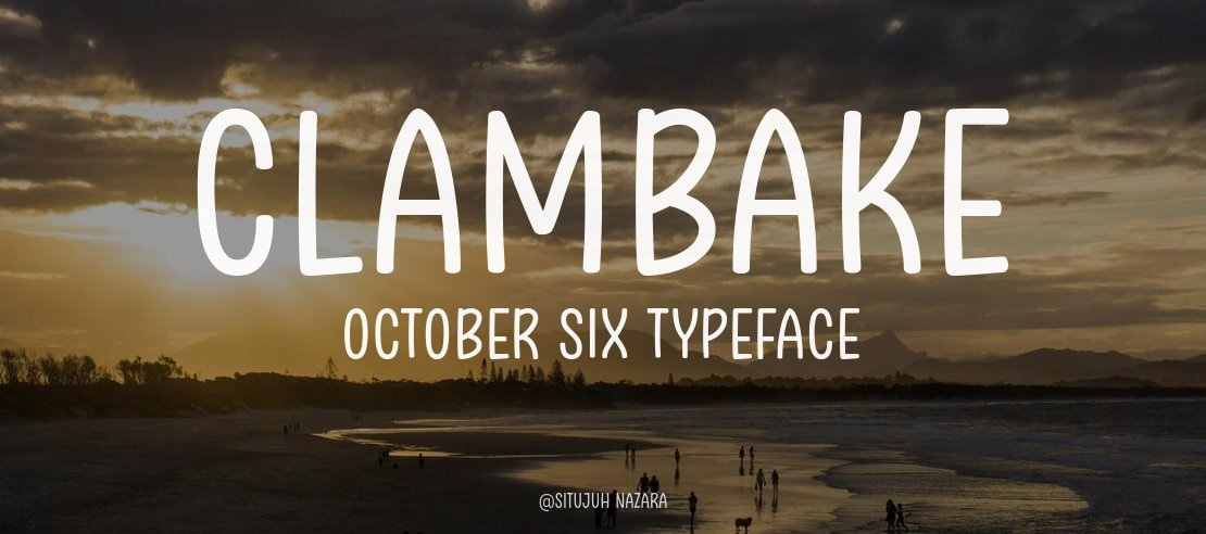 Clambake October Six Font Family