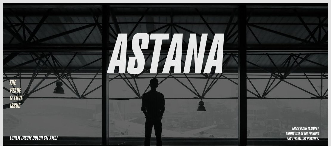 Astana Font