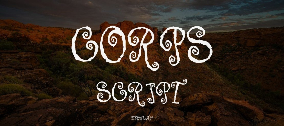 Corps Script Font Family