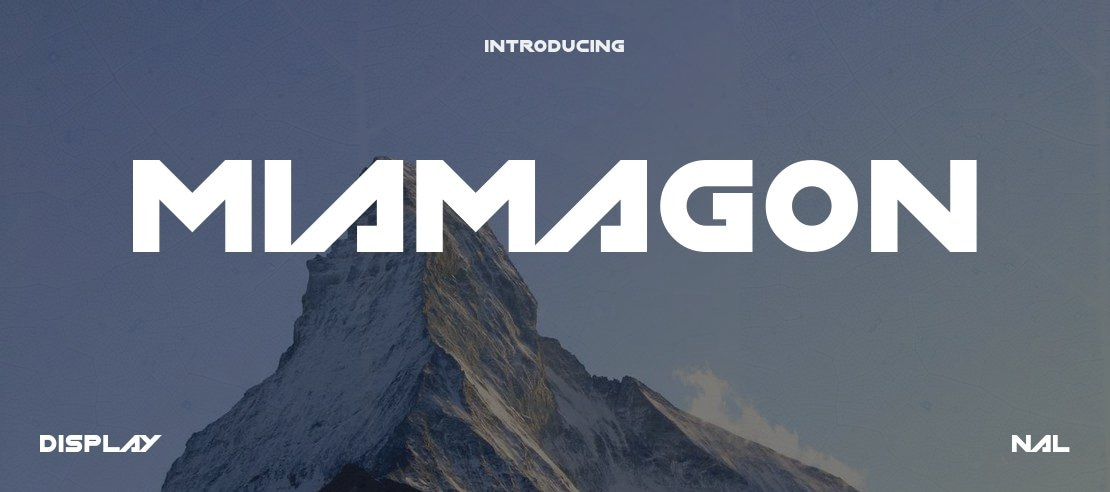 Miamagon Font