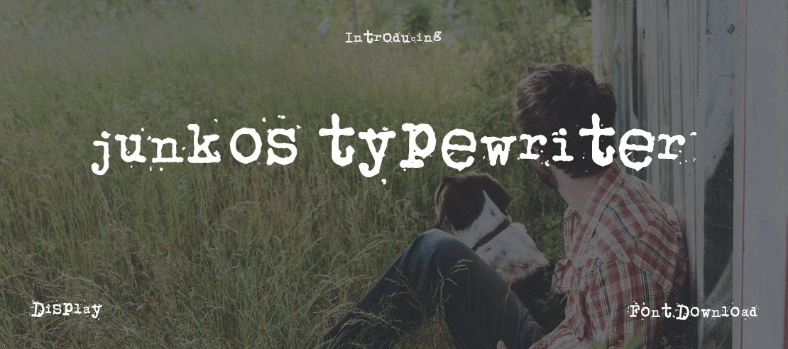 junkos typewriter Font