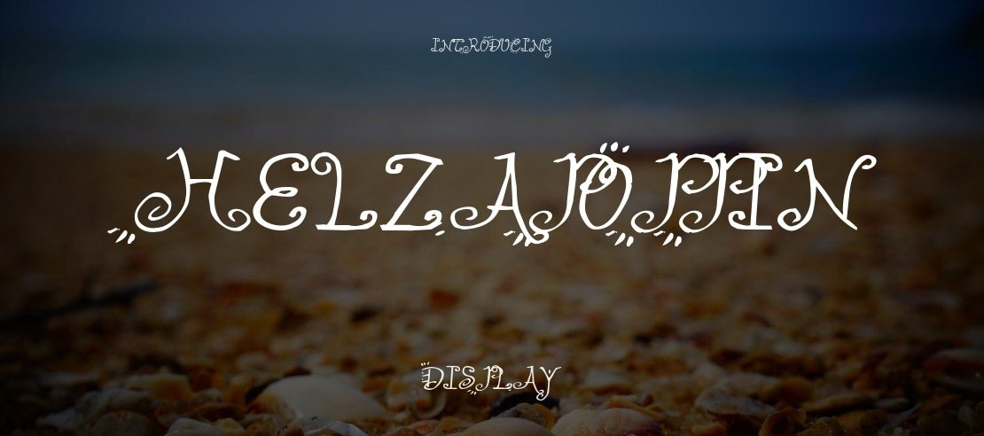 Helzapoppin Font