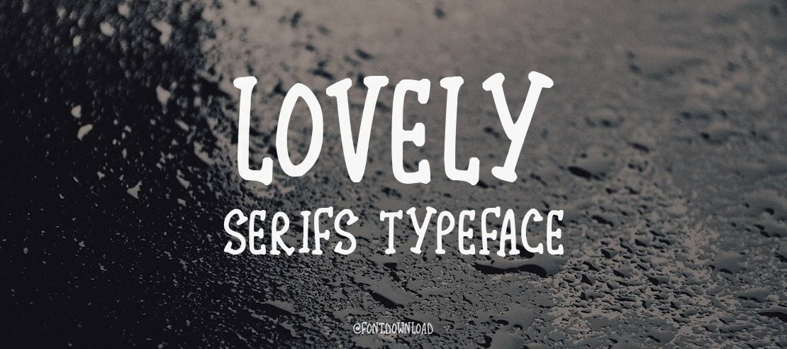 Lovely Serifs Font