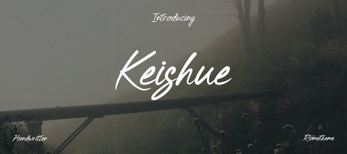 Keishue Font