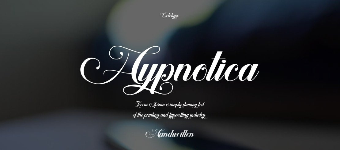 Hypnotica Font
