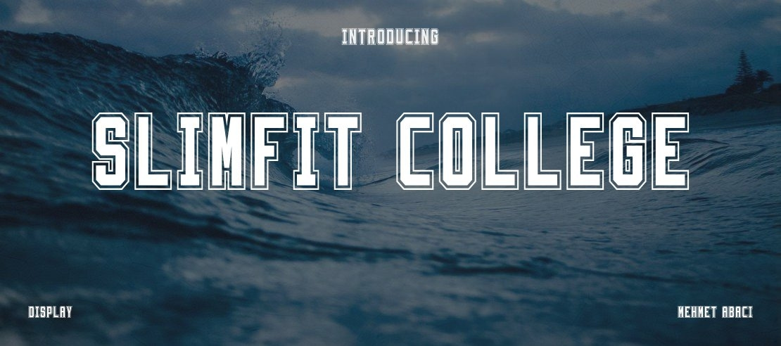 Slimfit College Font Family