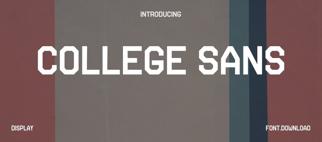 College Sans Font