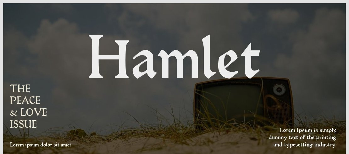 Hamlet Font Family