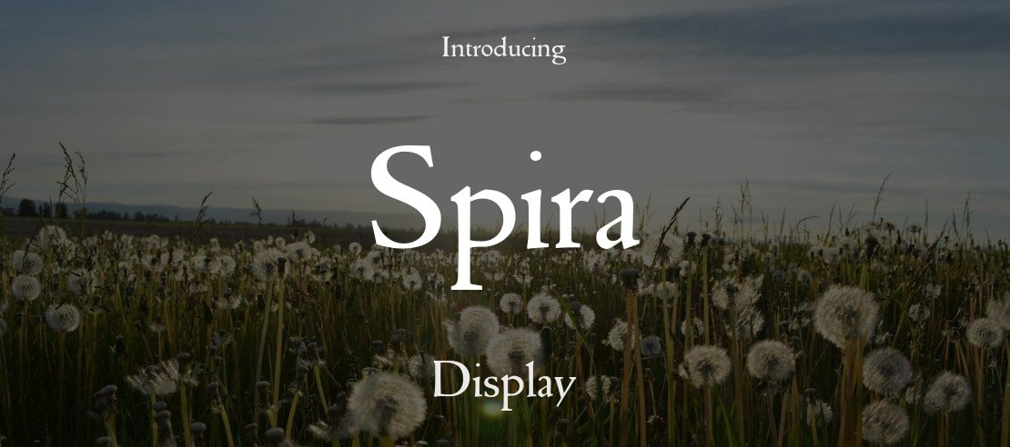 Spira Font