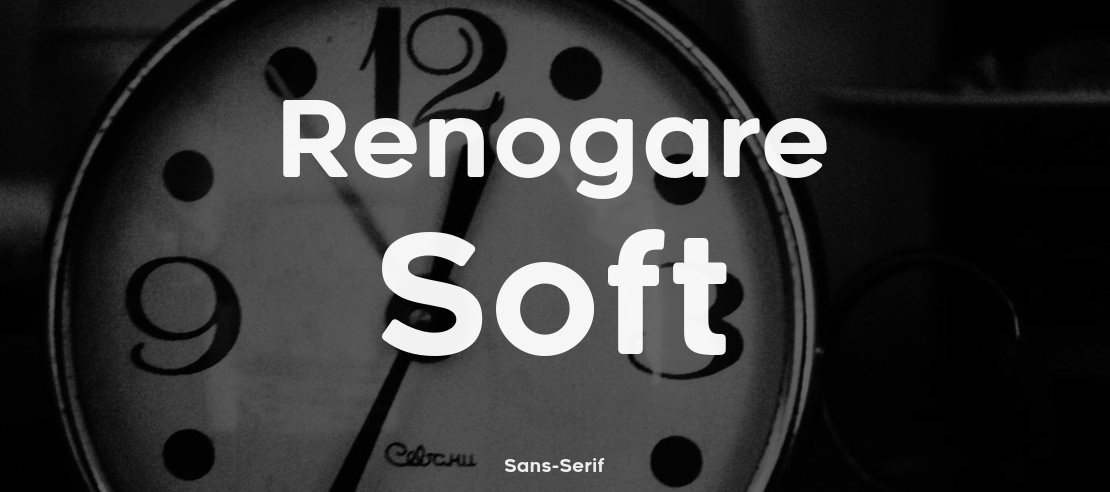 Renogare Soft Font