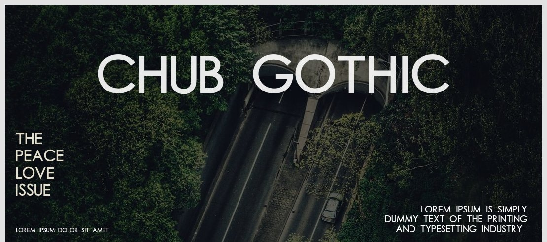 Chub Gothic Font