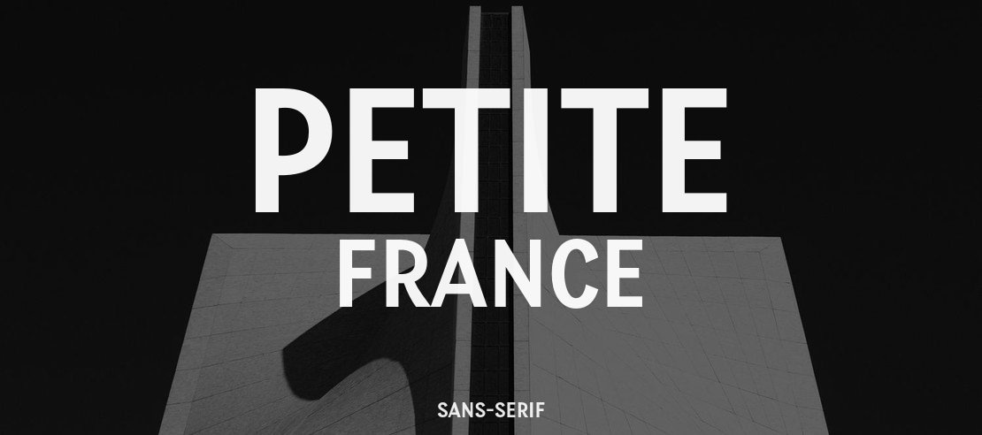 Petite France Font