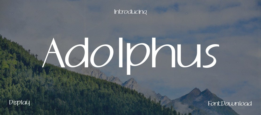 Adolphus Font