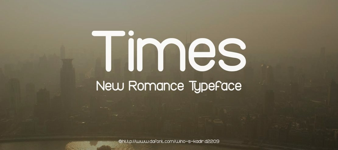 Times New Romance Font