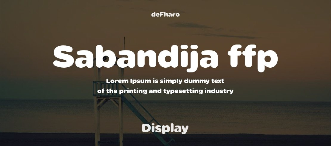 Sabandija ffp Font