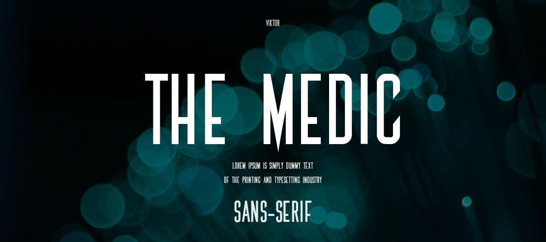 The Medic Font