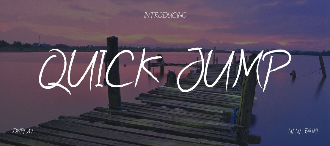 Quick Jump Font