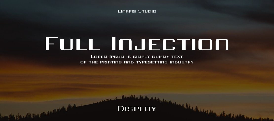 Full Injection Font