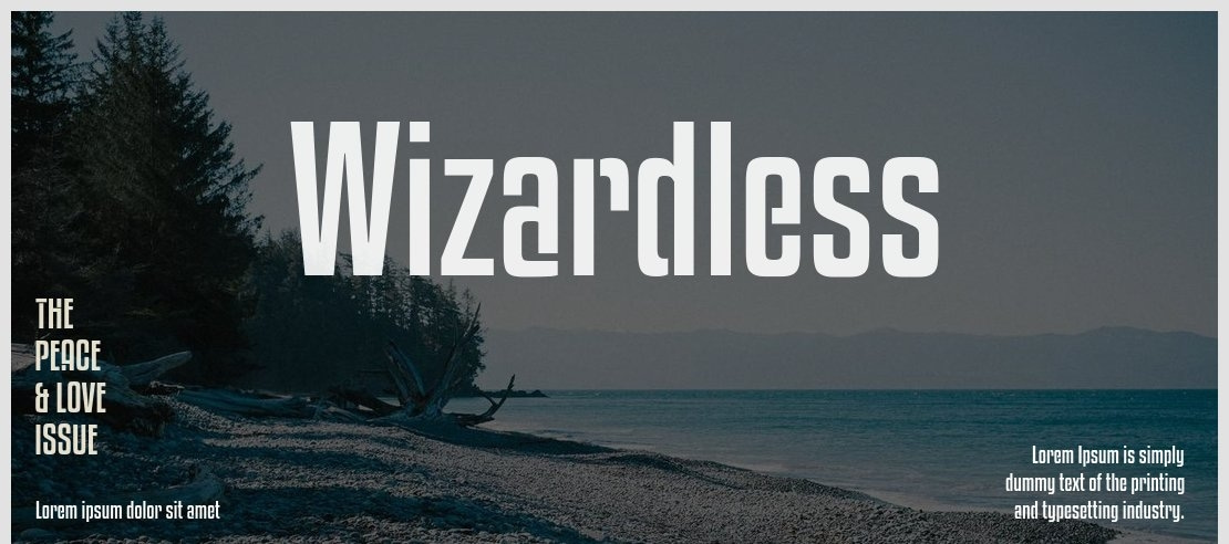 Wizardless Font