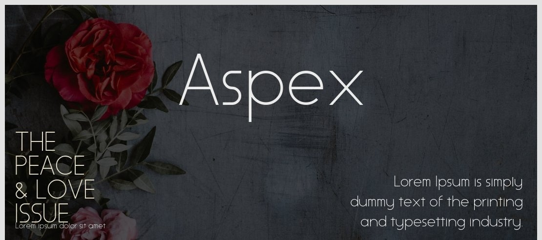 Aspex Font