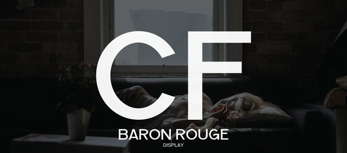 CF Baron Rouge Font