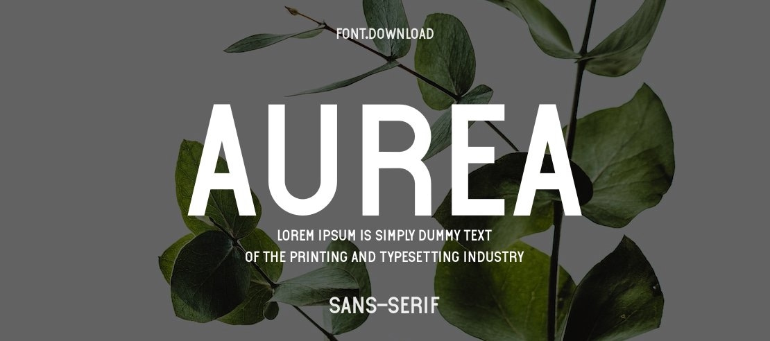 Aurea Font