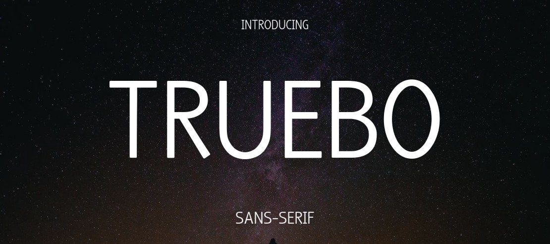 truebo Font