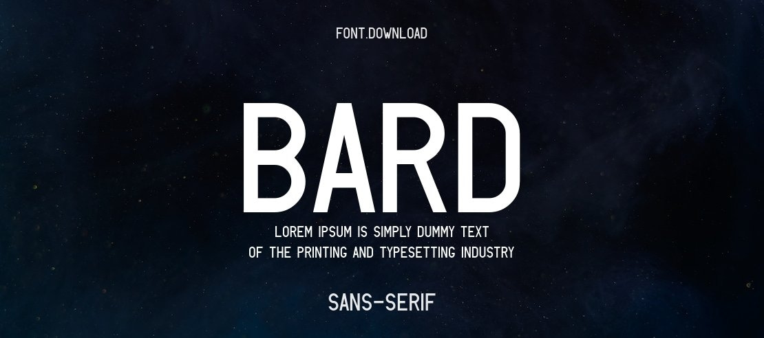 BarD Font